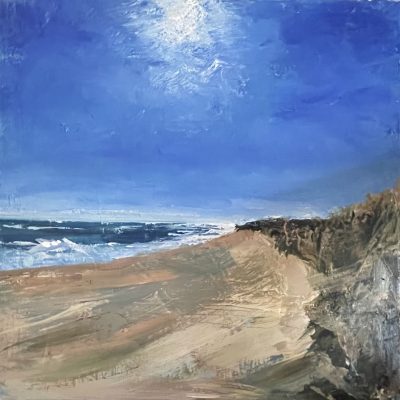 Long Point Beach 12” X 12” (Unframed) Acrylic on canvas 
350.00